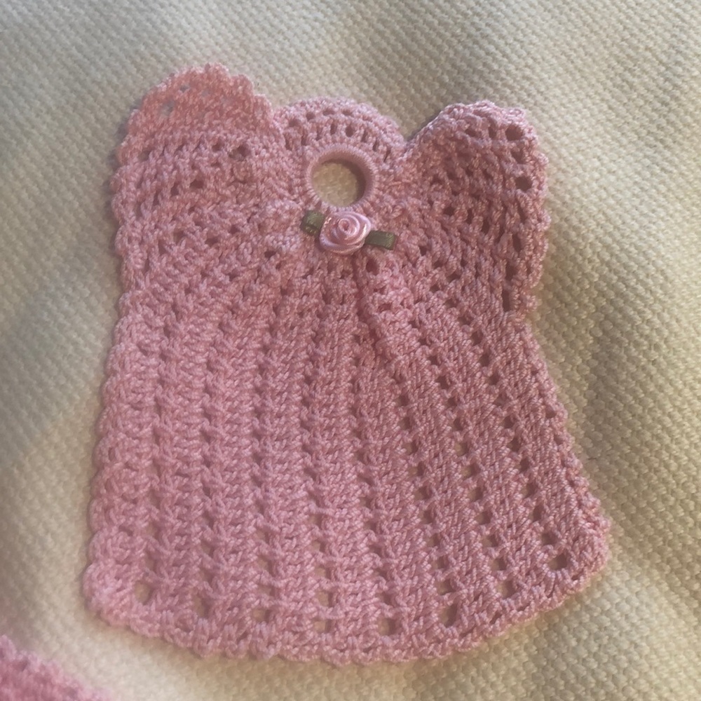 Pink Crocheted Angel 😇💗 - Picture 3 of 7